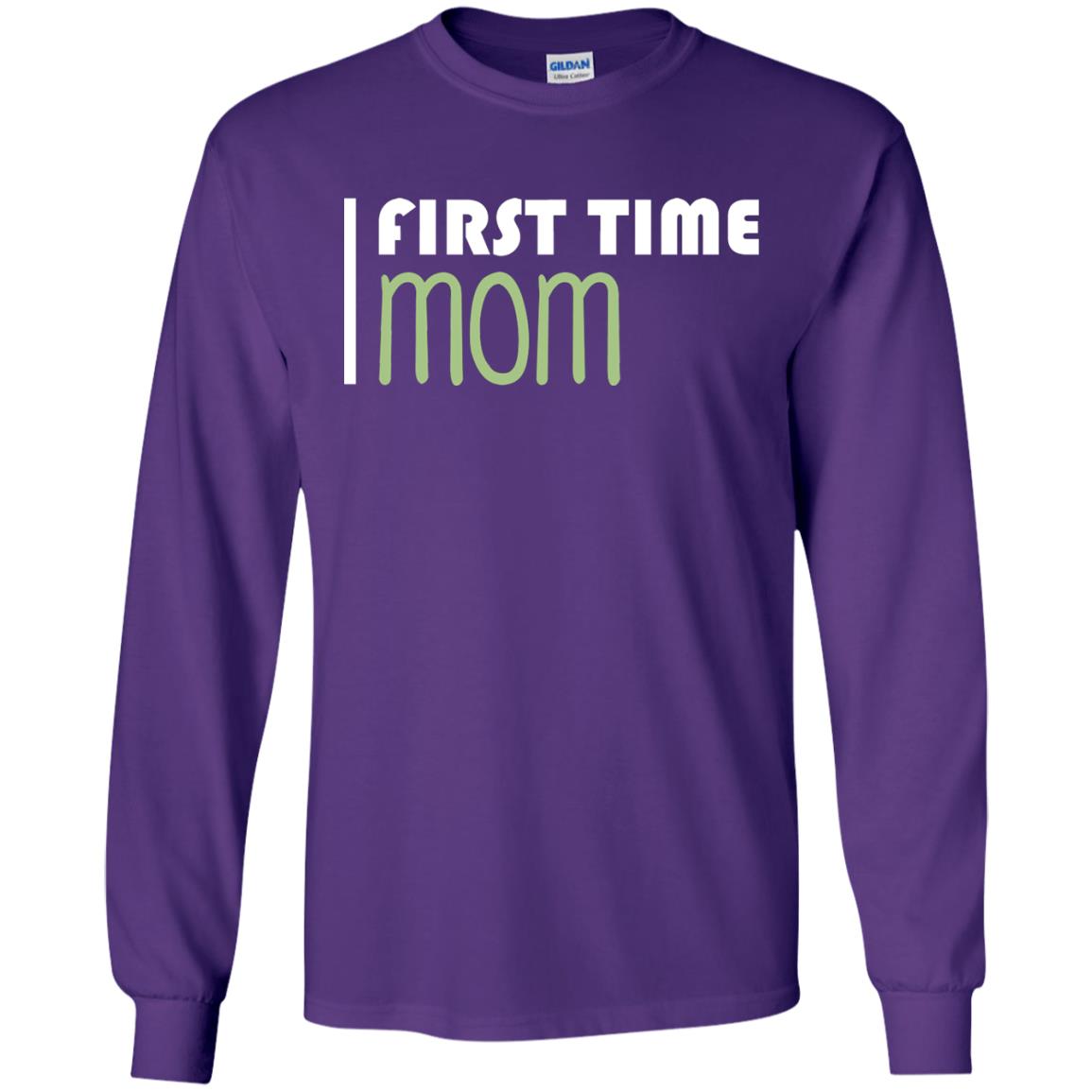 First Time Mom New Mom Shirt Purple