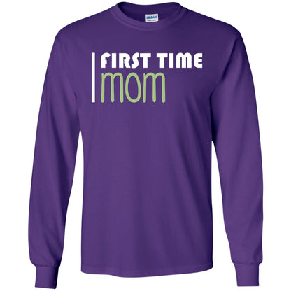 First Time Mom New Mom Shirt Purple