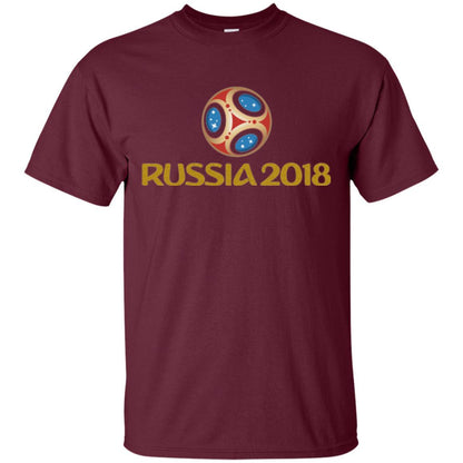 Football T-shirt Russia 2018 World Cup Maroon