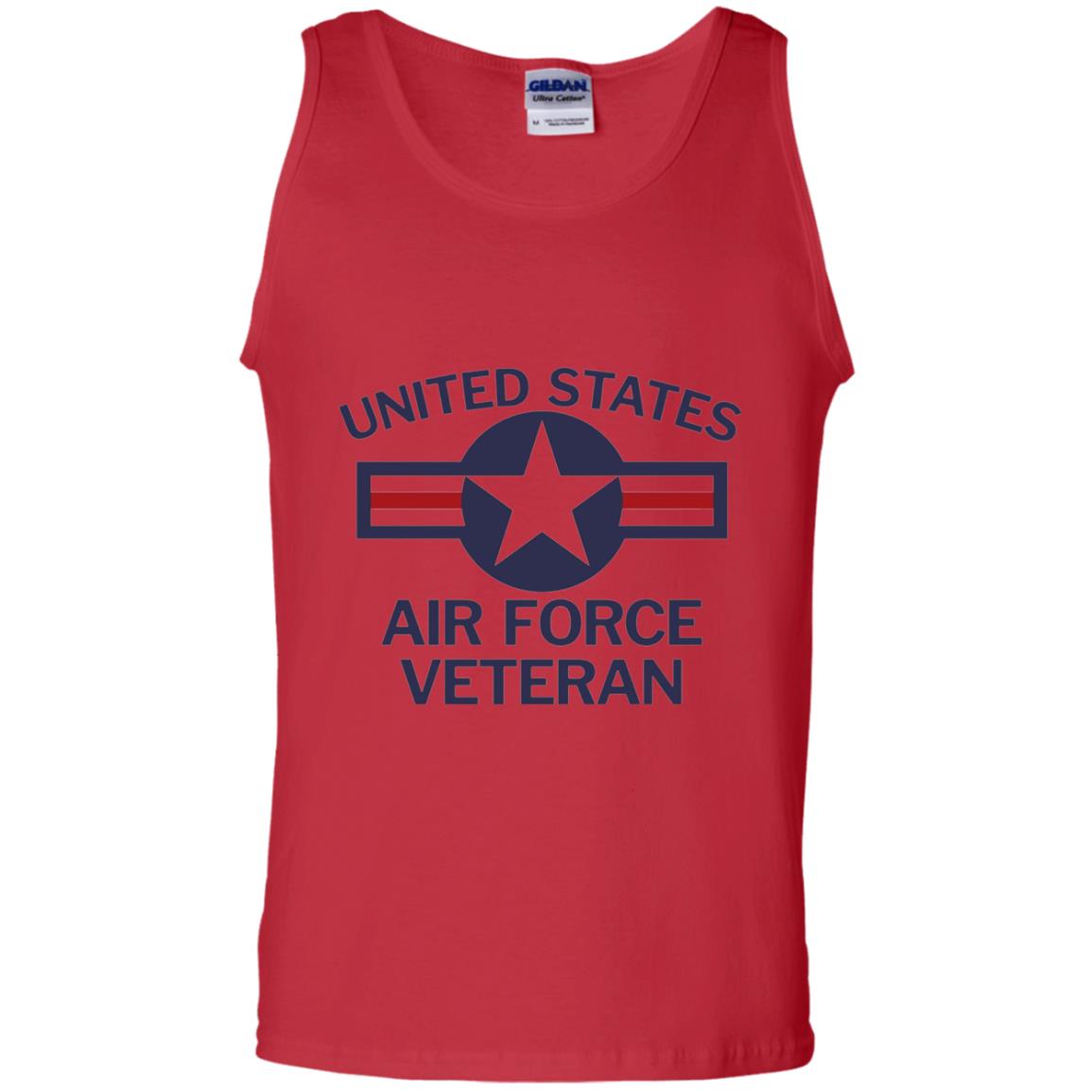 United States Air Force Veteran T-shirt Red