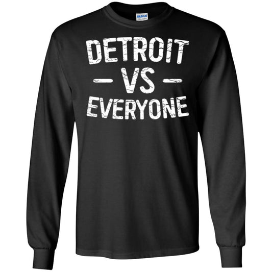 Detroit Vs Everyone T-shirt Black