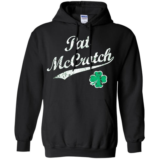 Pat Mccrotch Funny St Patricks Day T-shirt Black