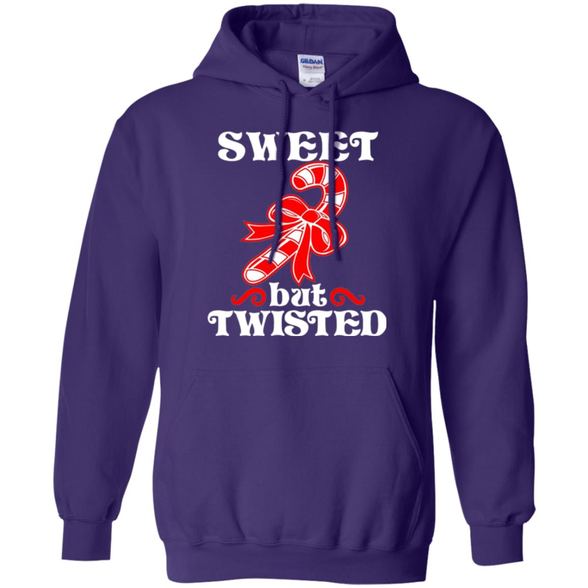 Sweet But Twisted Christmas T-shirt Purple