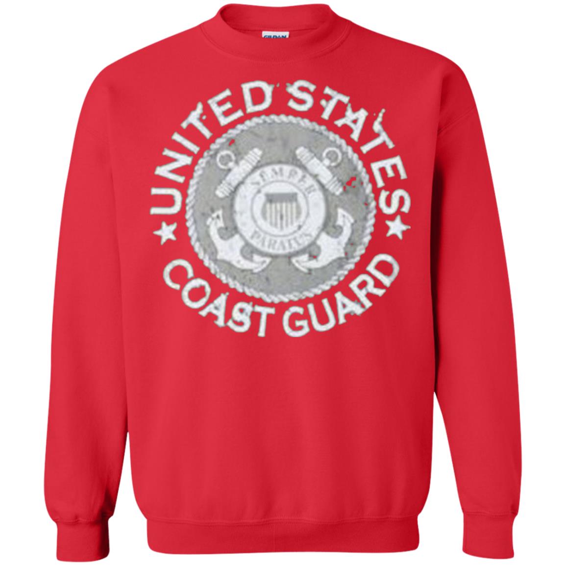 United States Coast Guard T Shirt Red