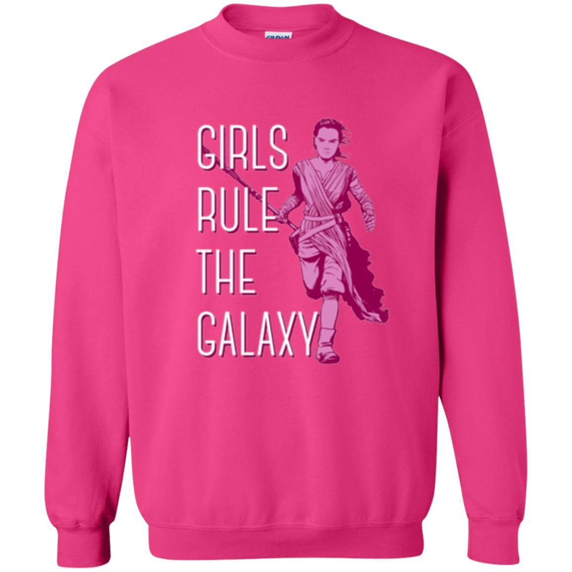 Film T-shirt Girls Rule The Galaxy T-shirt Heliconia