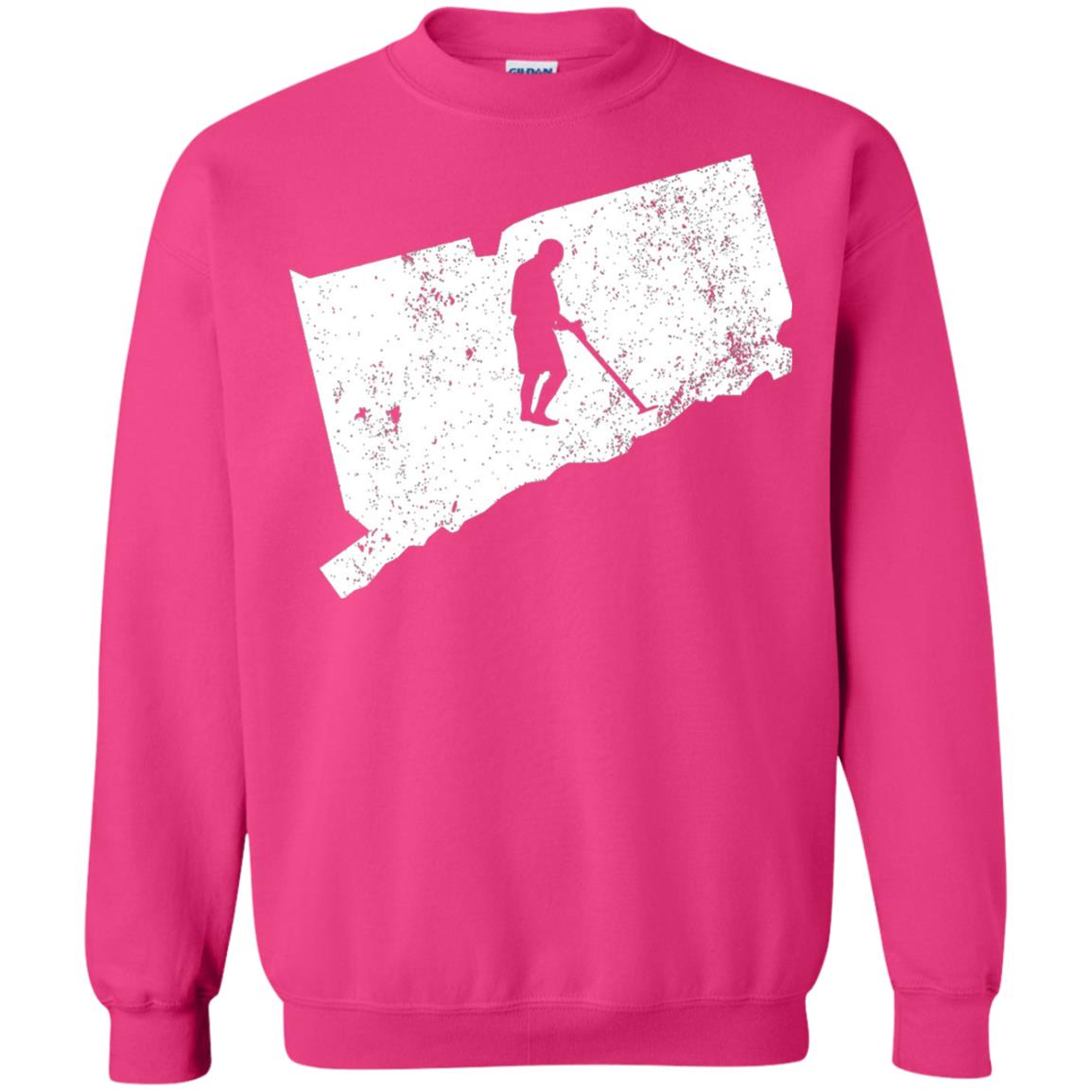 Connecticut Metal Detector Shirt Geocaching Swag Heliconia