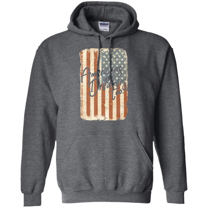 Americans Are Dreamers Too T-shirt American Flag Dark Heather
