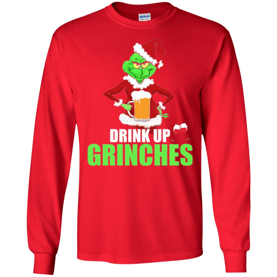 Christmas T-shirt Drink Up Grinches Red