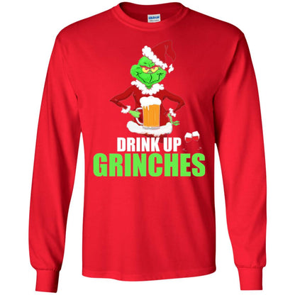 Christmas T-shirt Drink Up Grinches Red