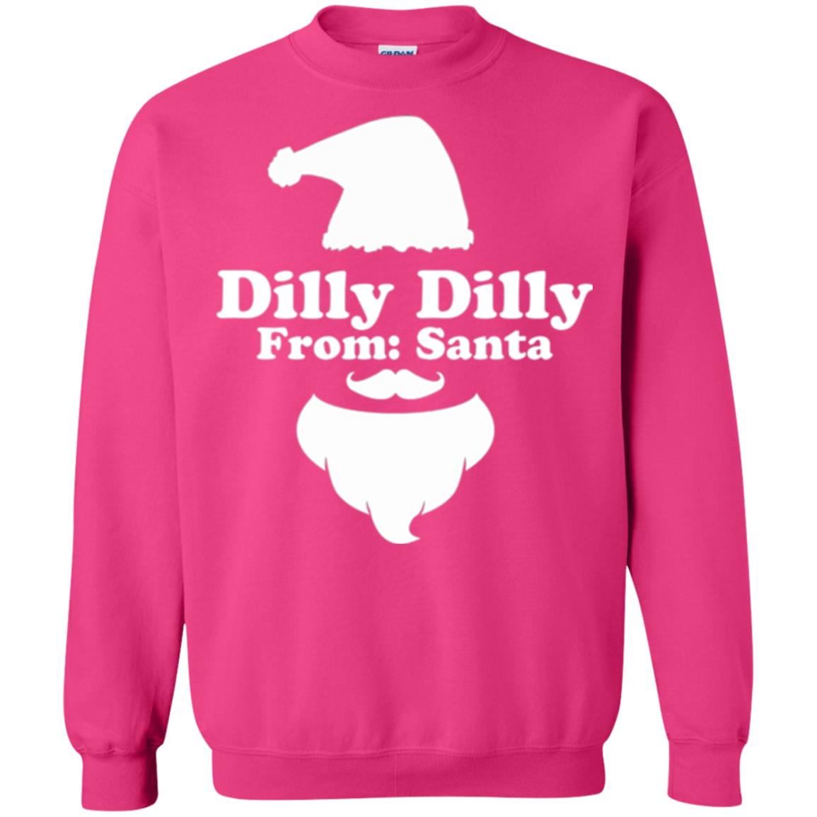 Christmas T-shirt Dilly Dilly From Santa Heliconia