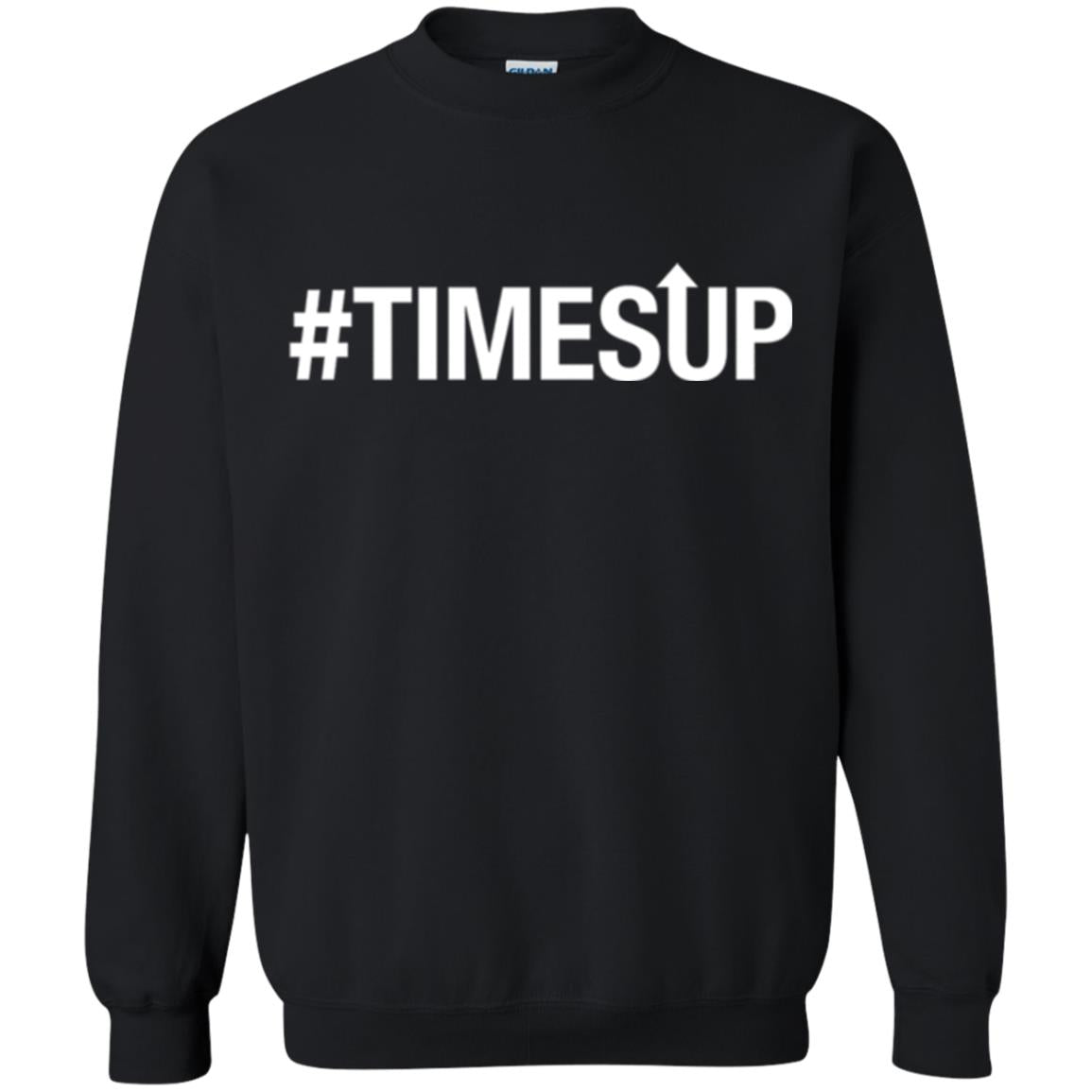 Feminist Movement T-shirt Time_s Up Black