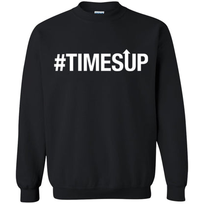 Feminist Movement T-shirt Time_s Up Black