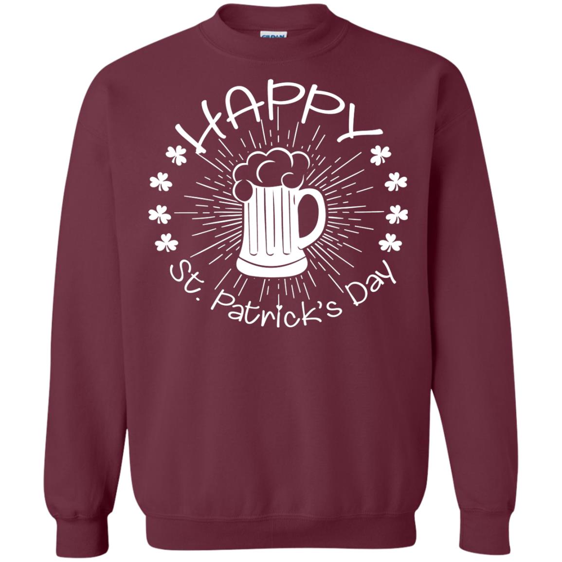 Drinking Team Happy St.patrick’s Day T-shirt Maroon
