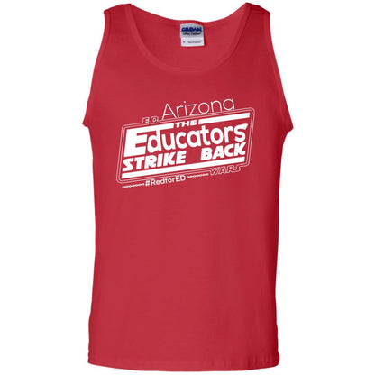 Arizona Teacher Tshirt Red For Ed Arizona The Educators Strike Back Red