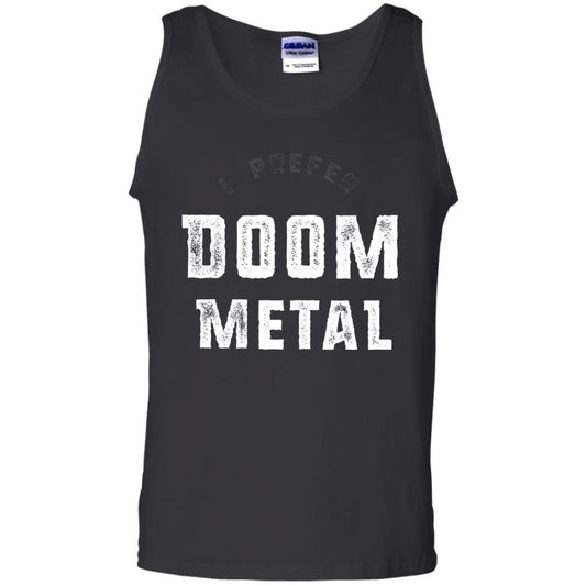 I Prefer Doom Heavy Metal Shirt Black