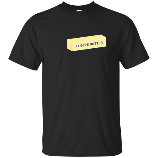 Hannah Hart It Gets Butter T-shirt Black