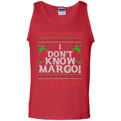 Christmas T-shirt I Don't Know Margo Red