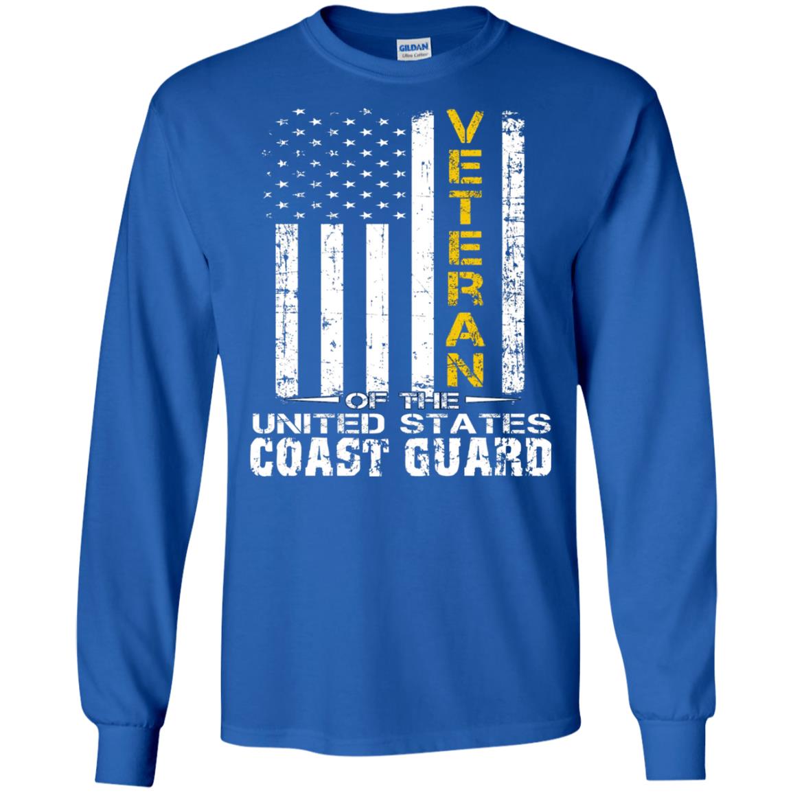 Veteran Of The United States Us Coast Guard Shirt Royal