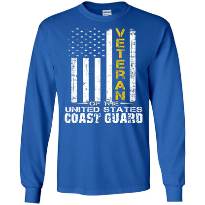 Veteran Of The United States Us Coast Guard Shirt Royal