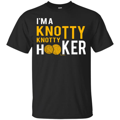 I'm A Knottyknotty Hooker T-shirt Black