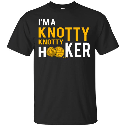 I'm A Knottyknotty Hooker T-shirt Black