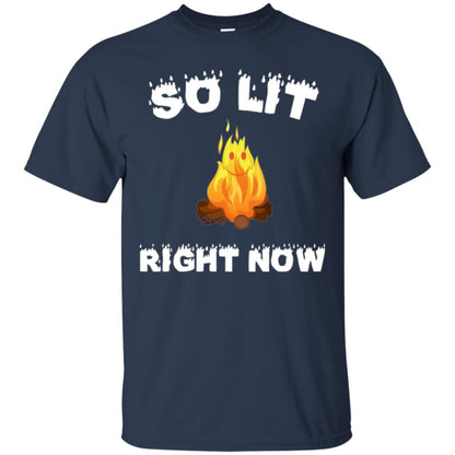 So Lit Right Now Camper T-shirt Navy