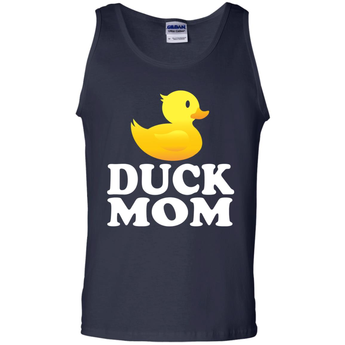 Duck Mom Funny Bird Lover T-shirt Navy