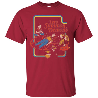Let_s Summon Demons T-shirt Cardinal