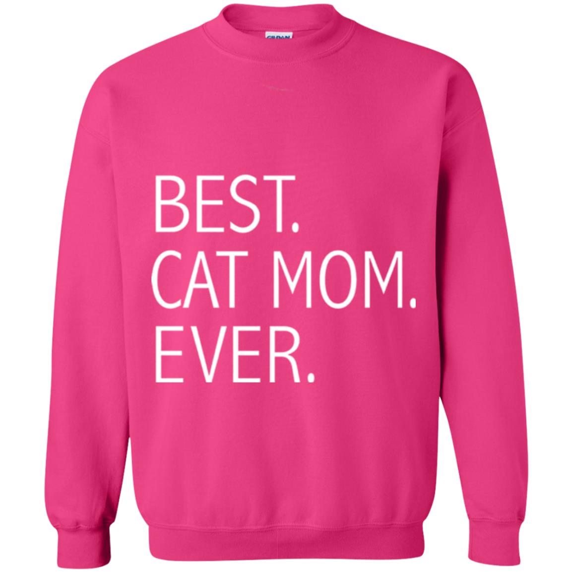 Funny Best Cat Mom Ever T-shirt Cute Cat Lady Heliconia