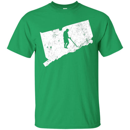 Connecticut Metal Detector Shirt Geocaching Swag Irish Green
