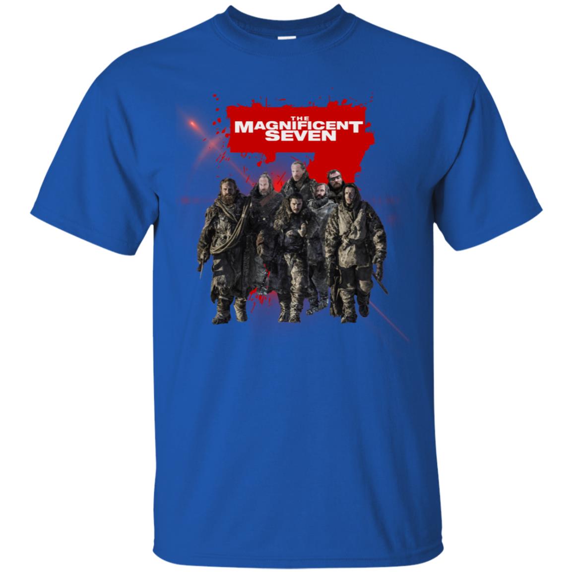 The Magnificent Seven Game Of Thrones Version T-shirt Royal