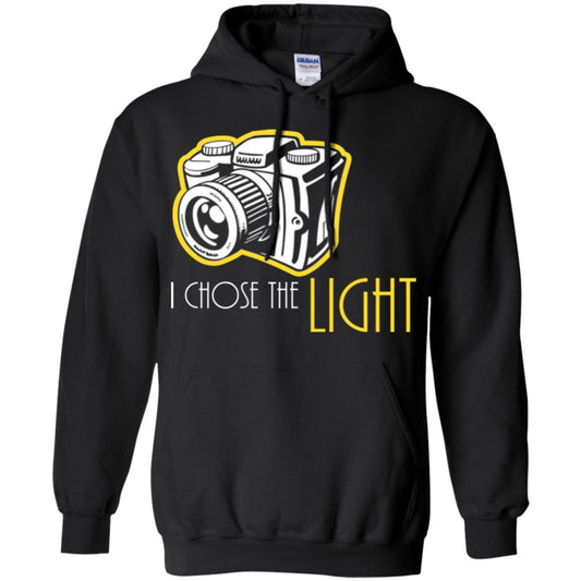 Photographer T-shirt I Chose The Light Black