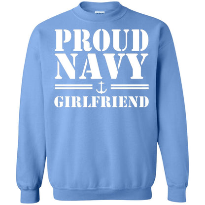 Pride U.s. Army Shirt Proud Navy Girlfriend Carolina Blue
