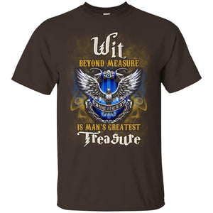 Wit Beyond Measure Is Man's Greatest Treasure Ravenclaw House Harry Potter Fan ShirtG200 Gildan Ultra Cotton T-Shirt