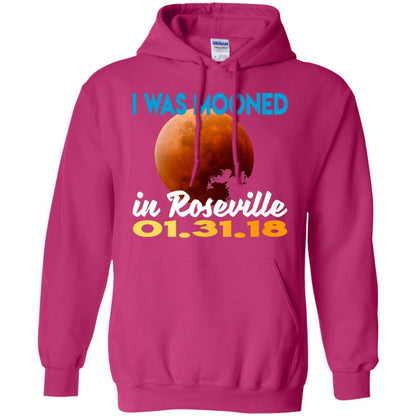 Mooned In Roseville Lunar Eclipse Matching Family T-shirt Heliconia