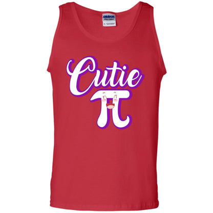 Cutie Pi Math Teacher T-shirt Red