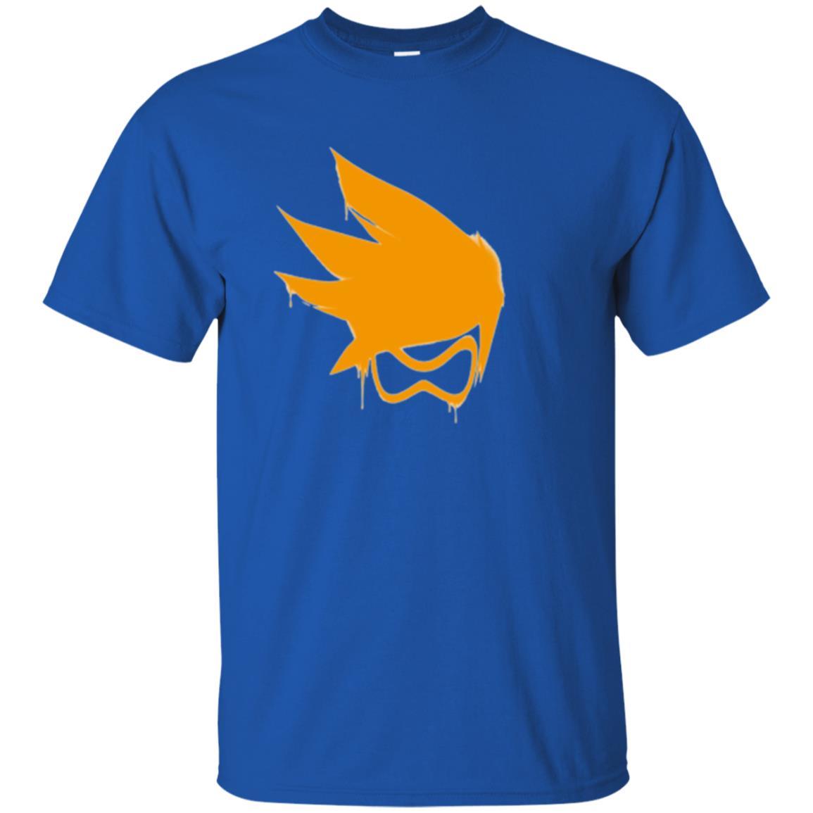 Film T-shirt Tracer Orange Spray T-shirt Royal