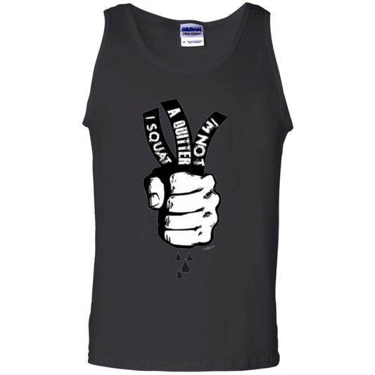 Fitnoquit T-shirt Im Not A Quitter Im Squat Gym Black