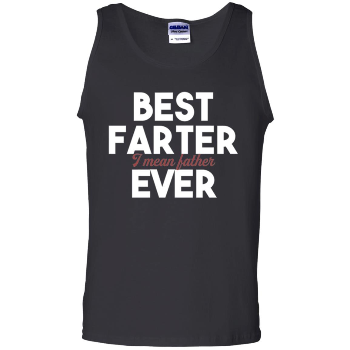Daddy T-shirt Best Farter Ever Best Father Ever Black