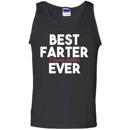 Daddy T-shirt Best Farter Ever Best Father Ever Black