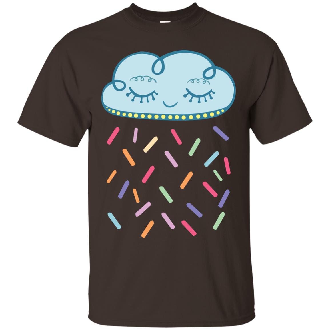 Raining Sprinkles Cloud Shirt Dark Chocolate