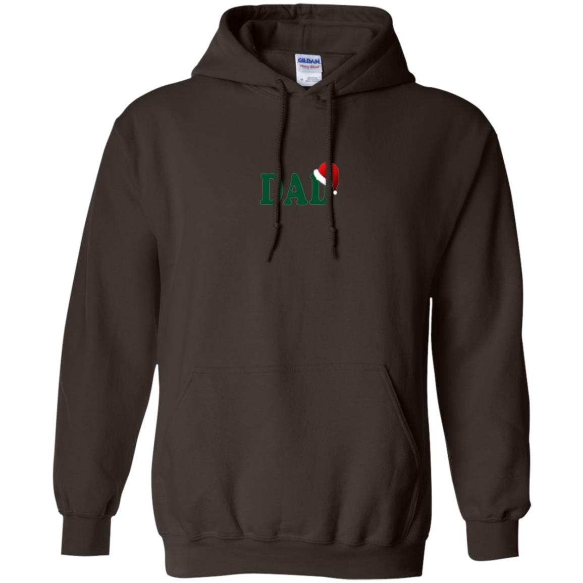 Christmas T-shirt Dad Santa Dark Chocolate