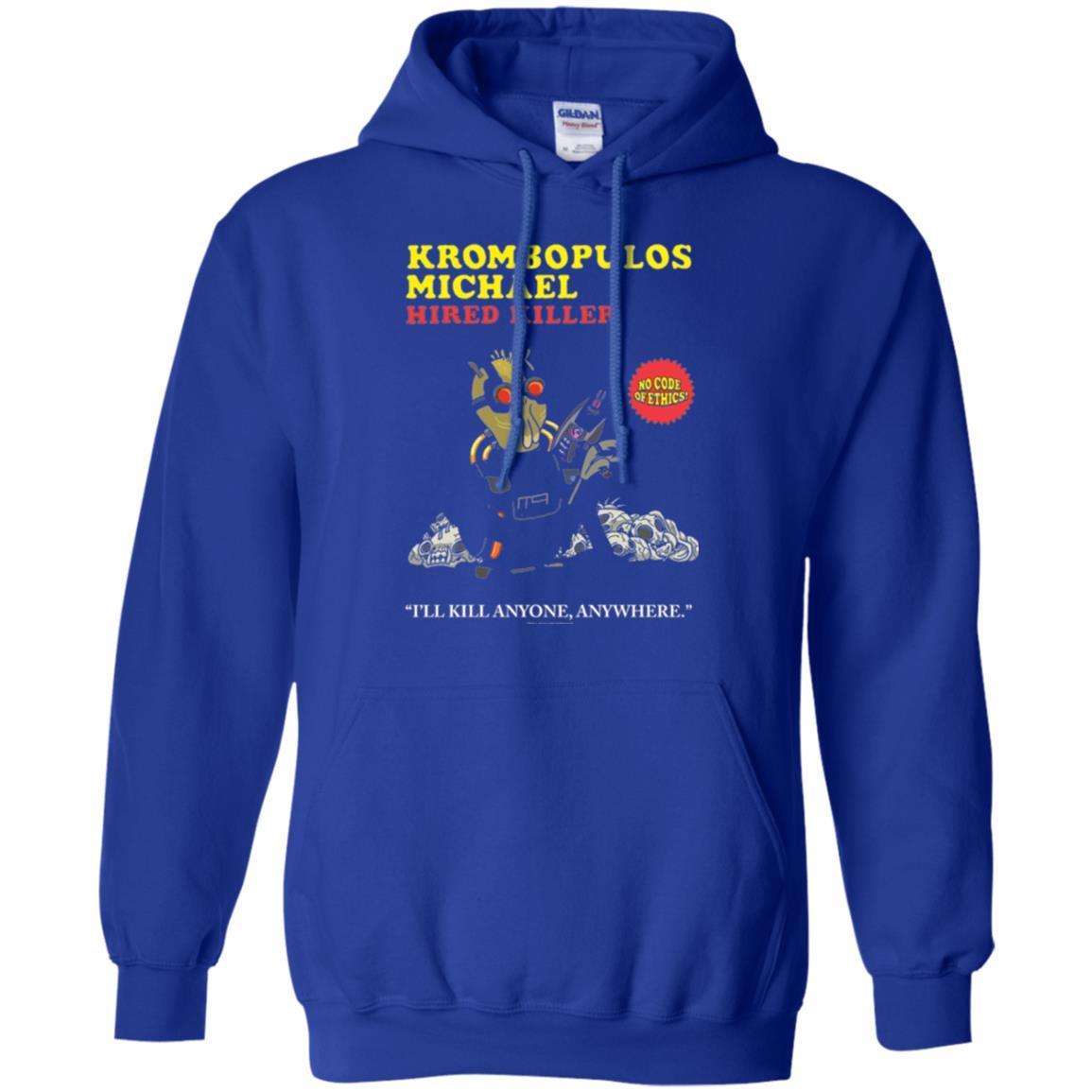 Film T-shirt Krombopulos Michael Hired Killer Royal