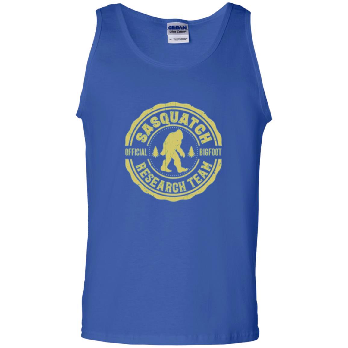 Squatchin Gone T-shirt Finding Sasquatch Bigfoot Research Team Royal