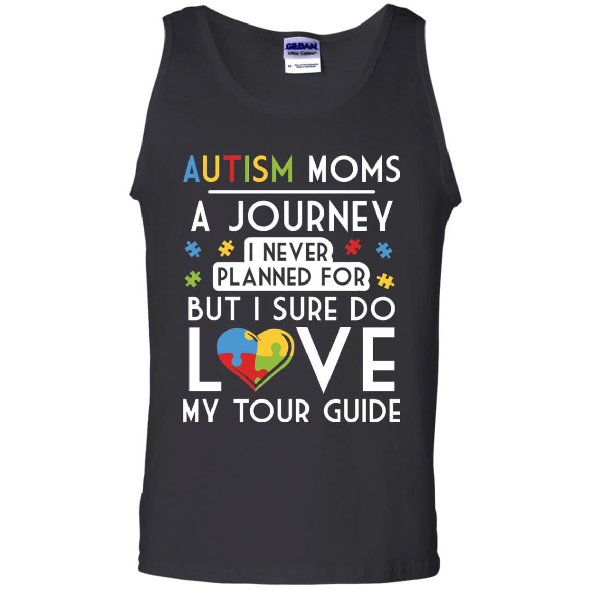 Autism Mom Shirt Autism Mom A Journey Of Love Black