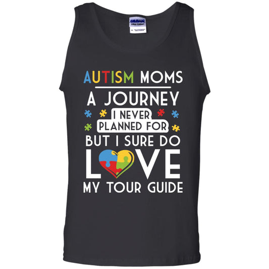 Autism Mom Shirt Autism Mom A Journey Of Love Black