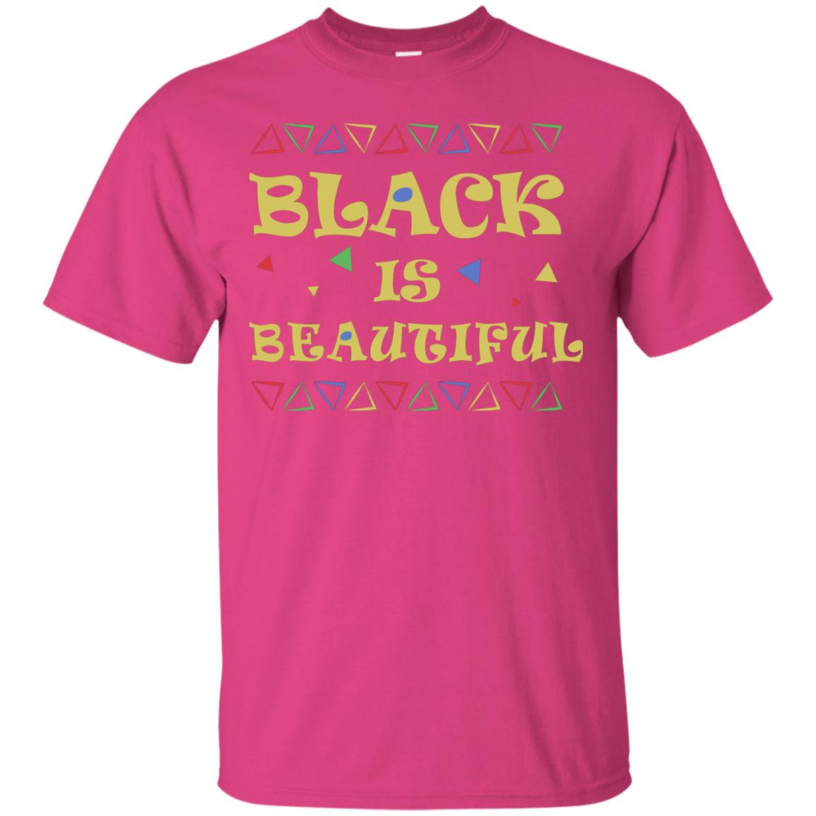 African American T-shirt Black Is Beautiful Heliconia