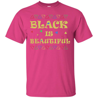 African American T-shirt Black Is Beautiful Heliconia