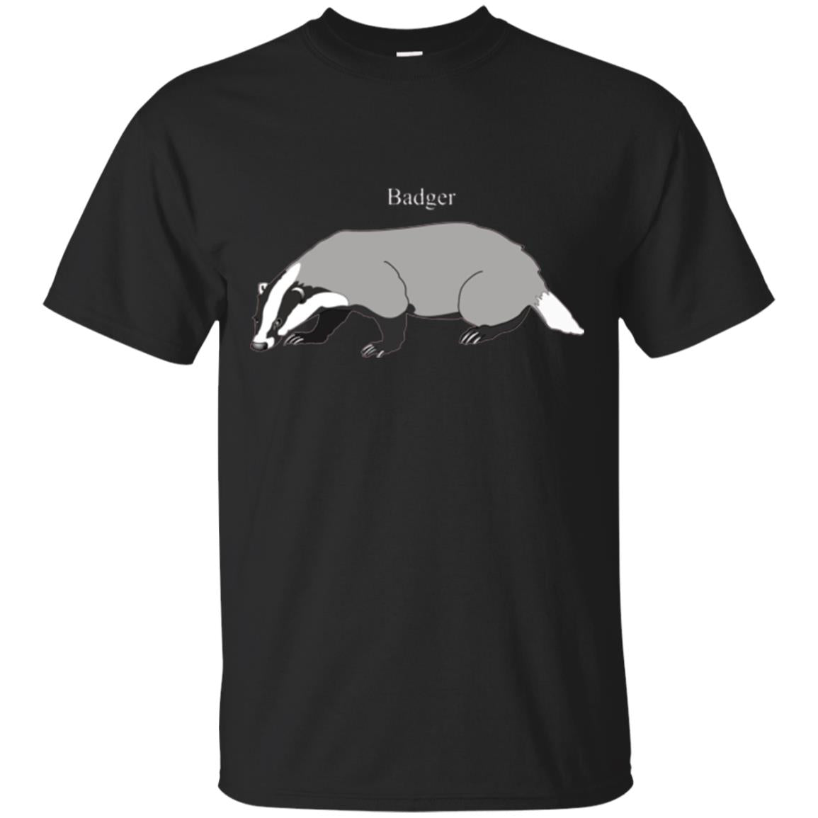 Fierce Badger T-shirt Black