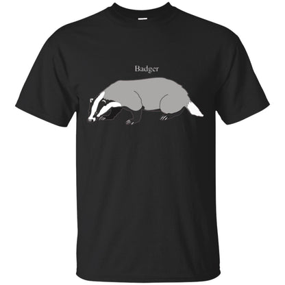 Fierce Badger T-shirt Black